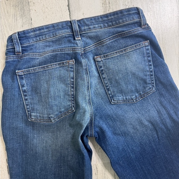 Eileen Fisher Medium Wash Straight Legged Jeans Size 0 - Picture 5 of 6